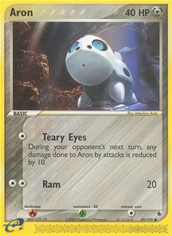 Aron (EX Ruby & Sapphire #49/109)
