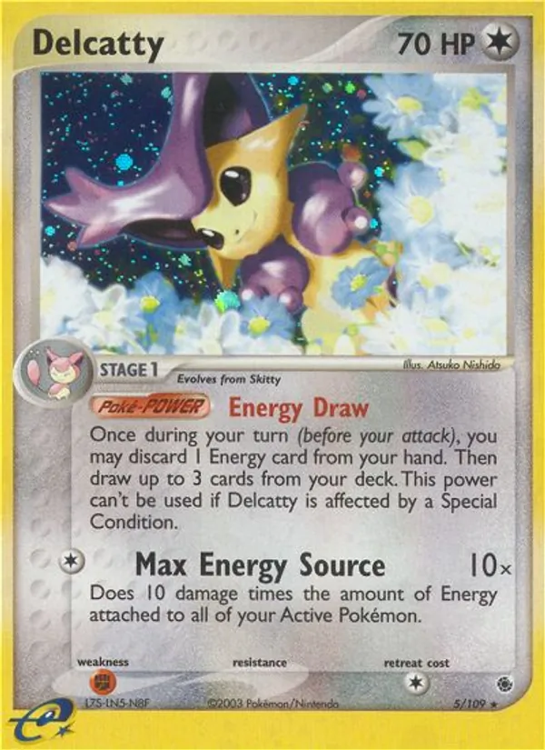 Delcatty (EX Ruby & Sapphire #5/109)