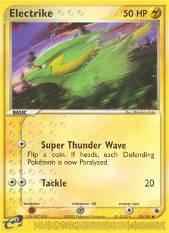 Electrike (EX Ruby & Sapphire #53/109)