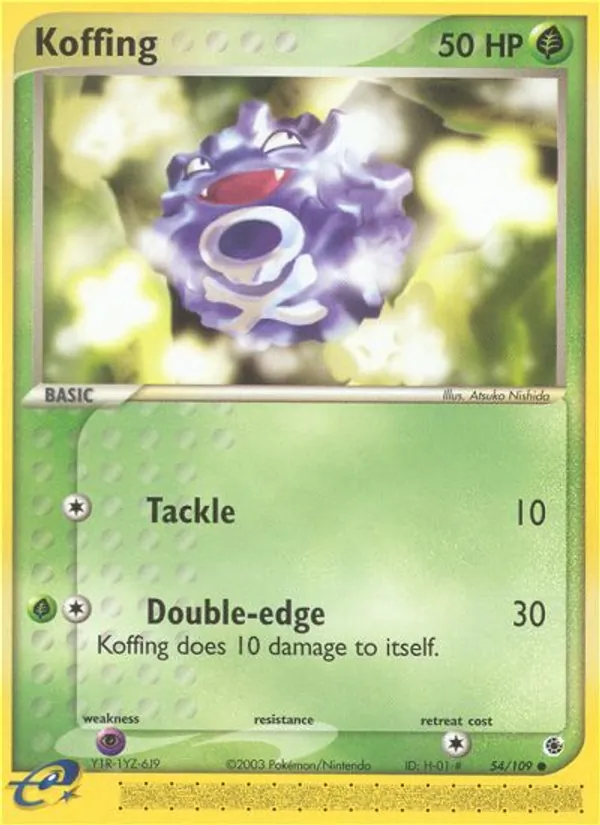 Koffing (EX Ruby & Sapphire #54/109)