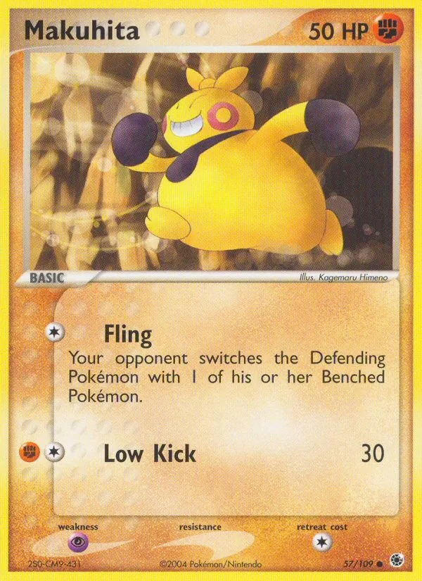 Makuhita (EX Ruby & Sapphire #57/109)