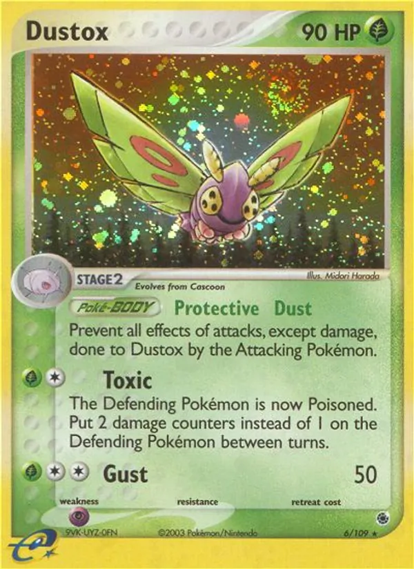Dustox (EX Ruby & Sapphire #6/109)