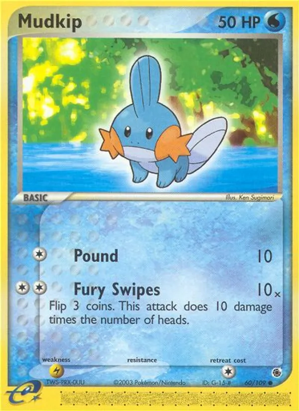 Mudkip (EX Ruby & Sapphire #60/109)