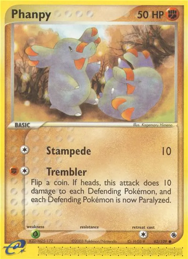 Phanpy (EX Ruby & Sapphire #62/109)