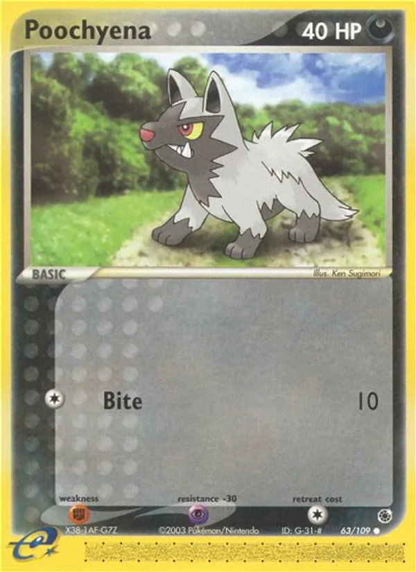 Poochyena (EX Ruby & Sapphire #63/109)