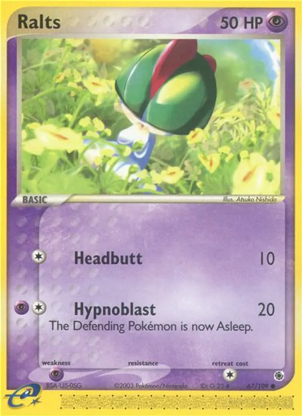 Ralts (EX Ruby & Sapphire #67/109)