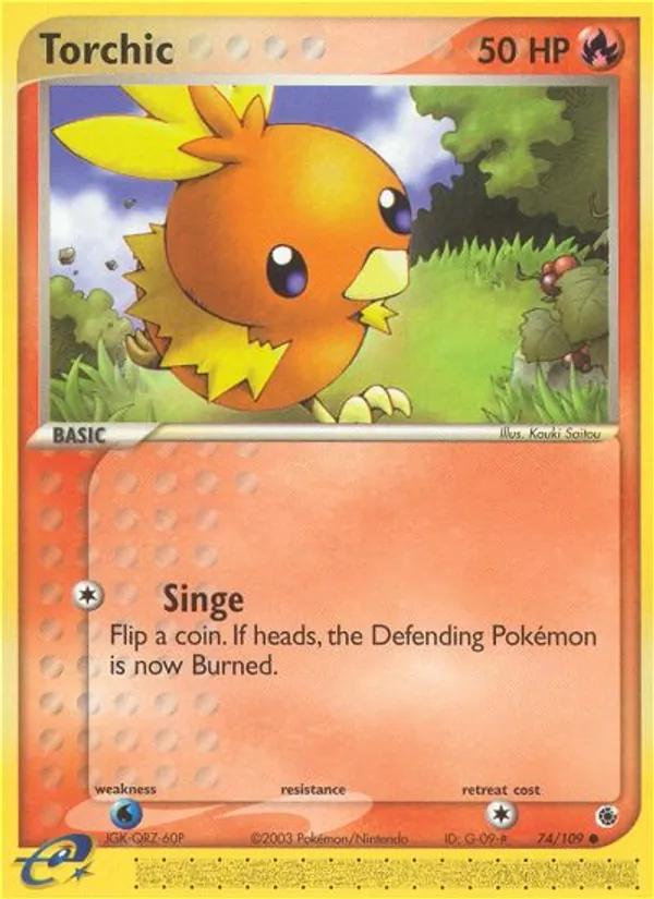 Torchic (EX Ruby & Sapphire #74/109)