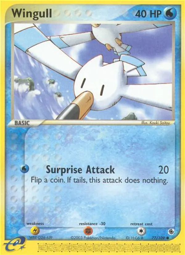 Wingull (EX Ruby & Sapphire #77/109)