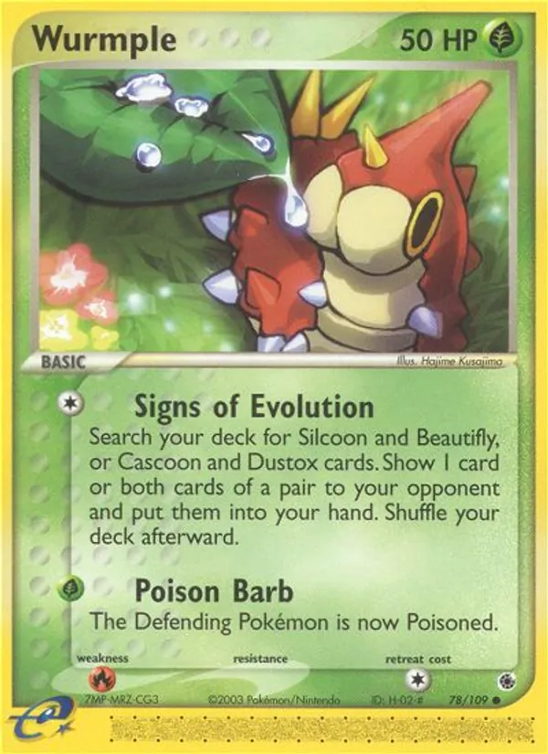 Wurmple (EX Ruby & Sapphire #78/109)