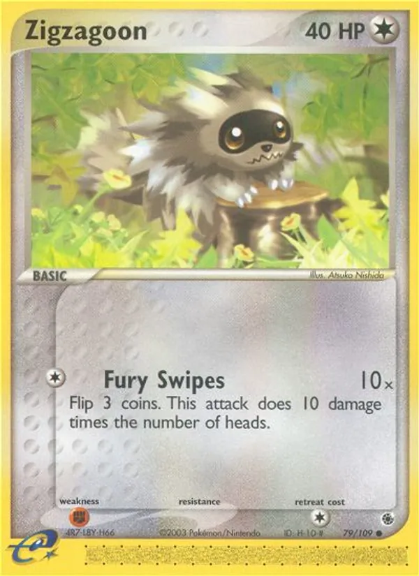 Zigzagoon (EX Ruby & Sapphire #79/109)