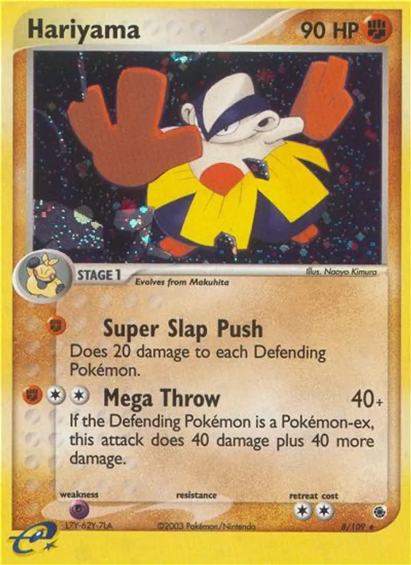 Hariyama (EX Ruby & Sapphire #8/109)
