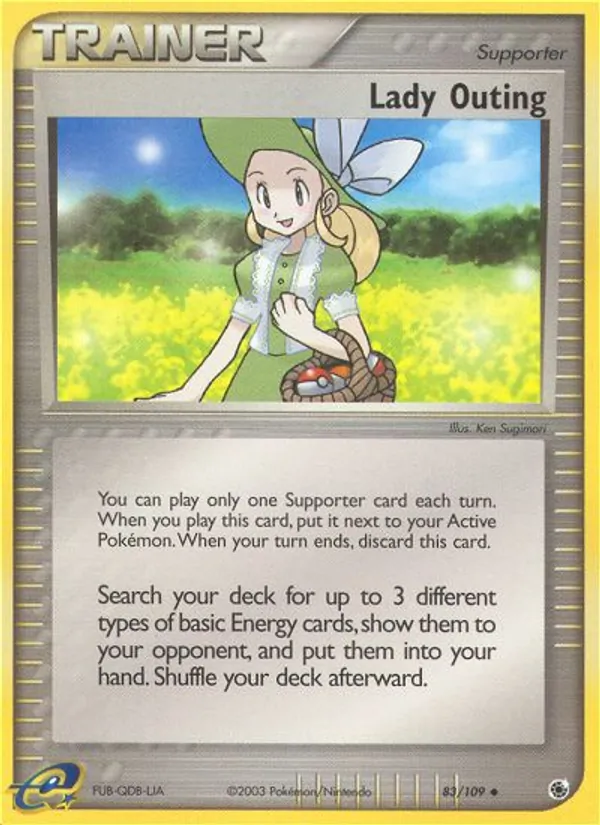 Lady Outing (EX Ruby & Sapphire #83/109)