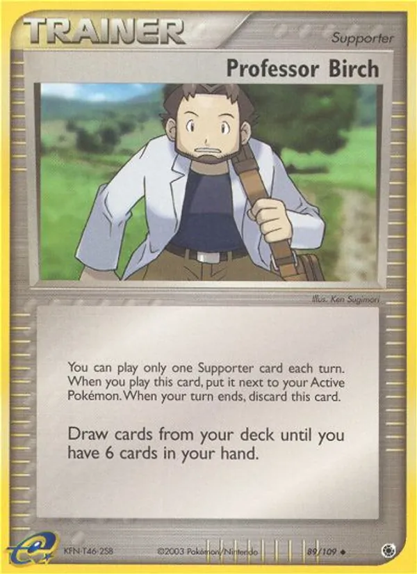 Professor Birch (EX Ruby & Sapphire #89/109)