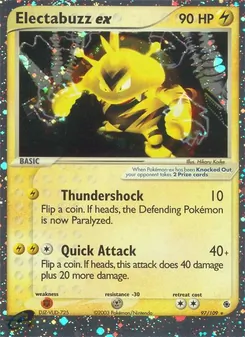 Electabuzz ex (EX Ruby & Sapphire #97/109)