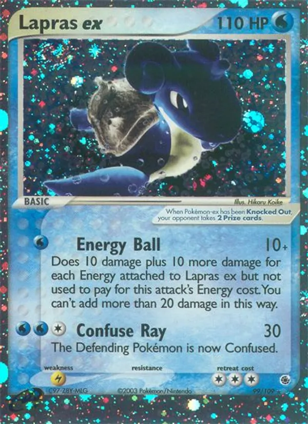 Lapras ex (EX Ruby & Sapphire #99/109)