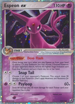 Espeon ex (EX Unseen Forces #102/115)