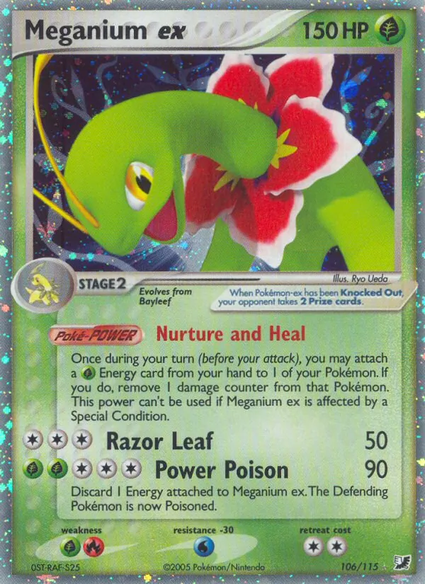 Meganium ex (EX Unseen Forces #106/115)