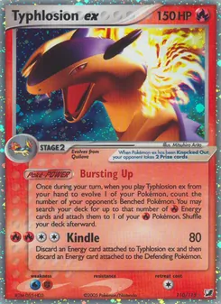 Typhlosion ex (EX Unseen Forces #110/115)