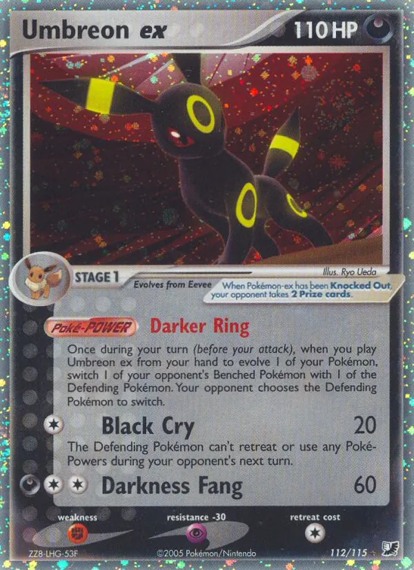 Umbreon ex (EX Unseen Forces #112/115)