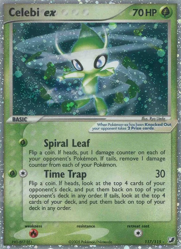 Celebi ex (EX Unseen Forces #117/115)