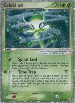 Celebi ex (EX Unseen Forces #117/115)