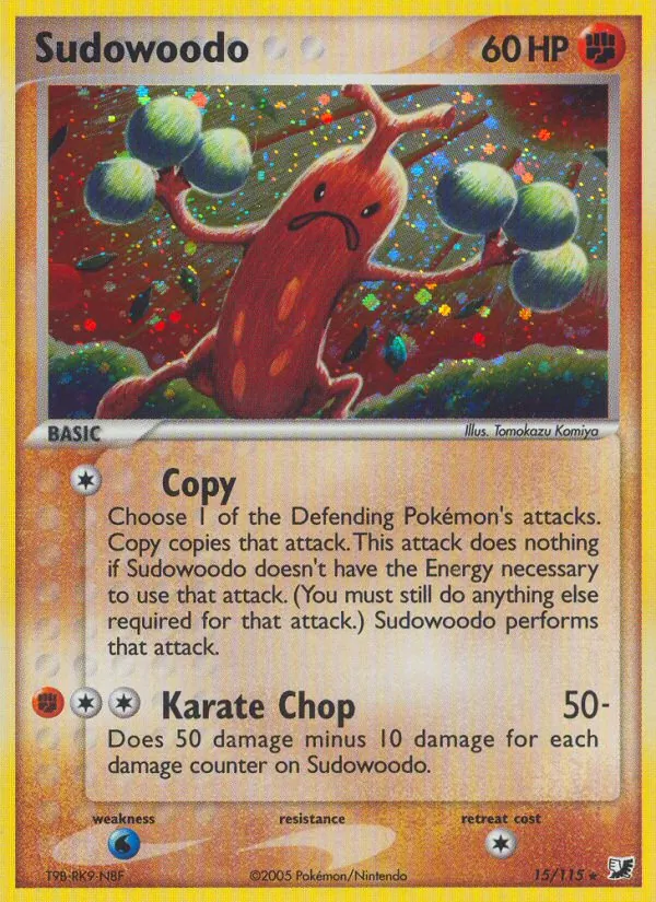 Sudowoodo (EX Unseen Forces #15/115)