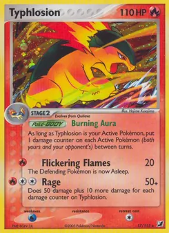 Typhlosion (EX Unseen Forces #17/115)