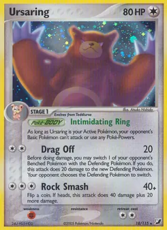 Ursaring (EX Unseen Forces #18/115)