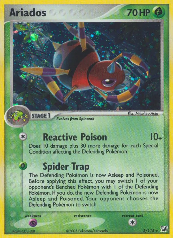 Ariados (EX Unseen Forces #2/115)
