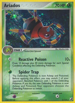Ariados (EX Unseen Forces #2/115)