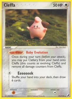 Cleffa (EX Unseen Forces #21/115)