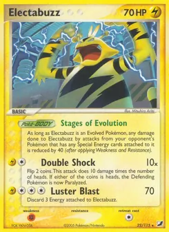 Electabuzz (EX Unseen Forces #22/115)