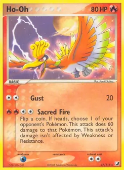 Ho-Oh (EX Unseen Forces #27/115)