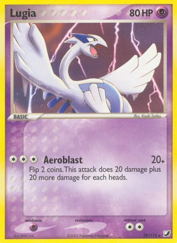 Lugia (EX Unseen Forces #29/115)