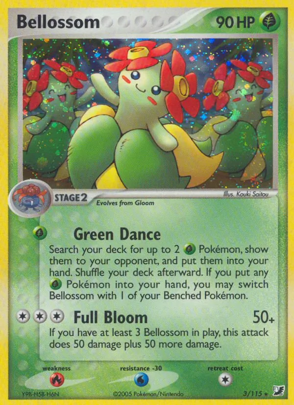 Bellossom (EX Unseen Forces #3/115)