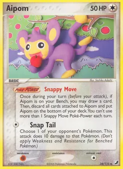 Aipom (EX Unseen Forces #34/115)