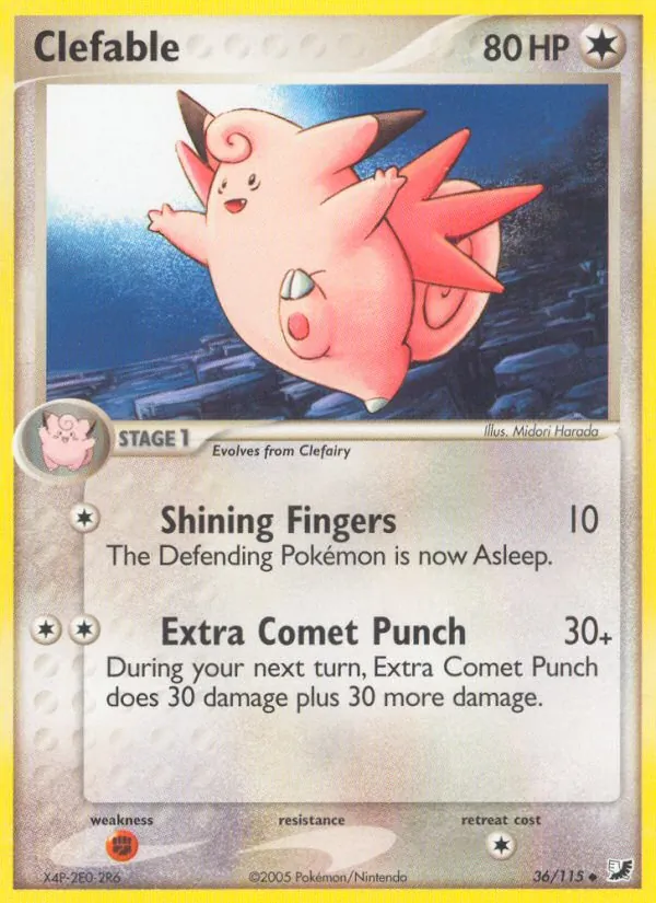 Clefable (EX Unseen Forces #36/115)