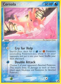 Corsola (EX Unseen Forces #37/115)