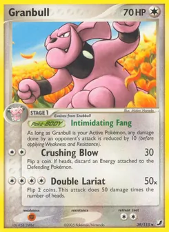 Granbull (EX Unseen Forces #39/115)