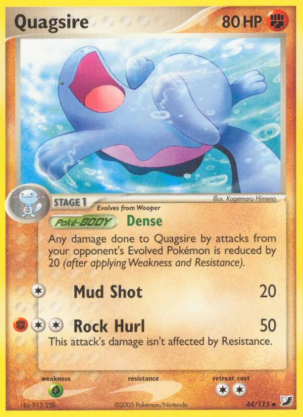 Quagsire (EX Unseen Forces #44/115)