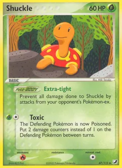 Shuckle (EX Unseen Forces #47/115)