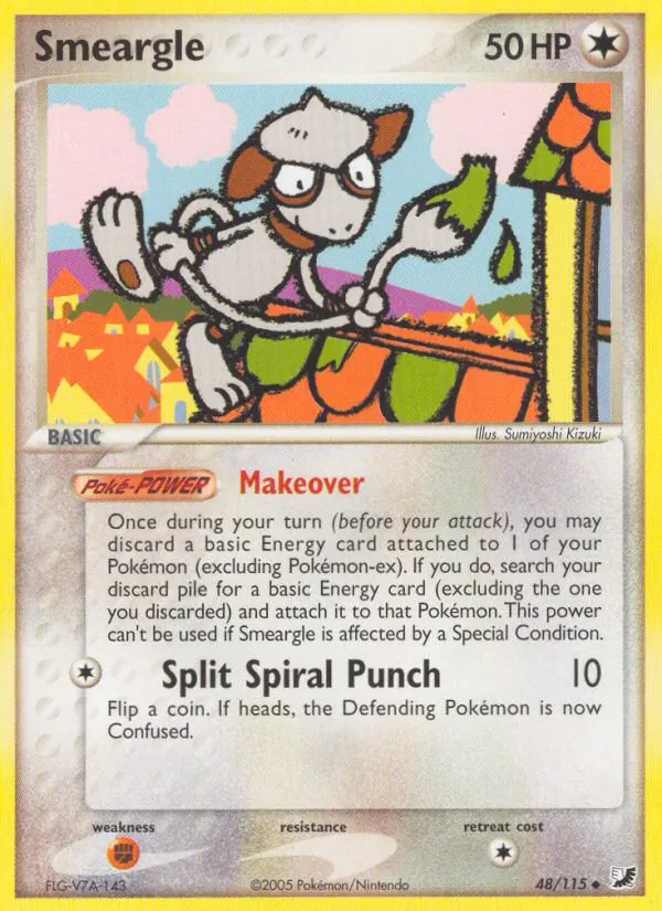 Smeargle (EX Unseen Forces #48/115)