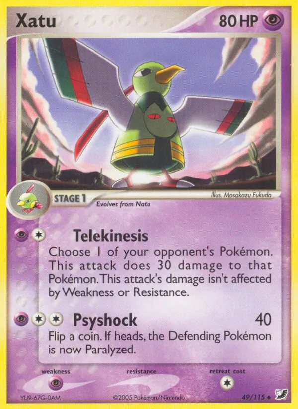 Xatu (EX Unseen Forces #49/115)