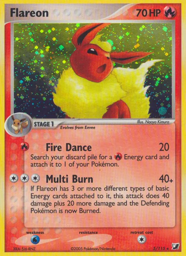 Flareon (EX Unseen Forces #5/115)