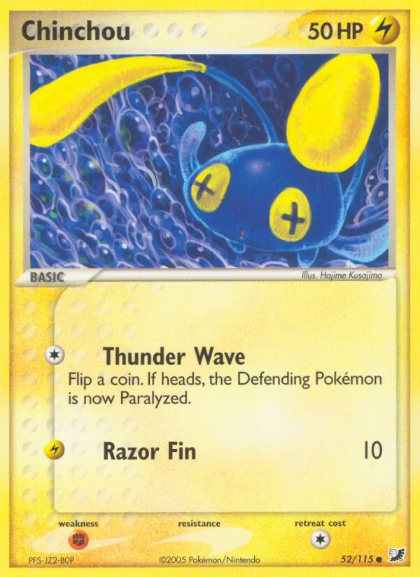 Chinchou (EX Unseen Forces #52/115)
