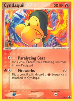 Cyndaquil (EX Unseen Forces #54/115)