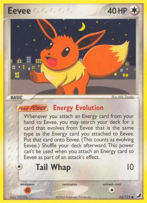 Eevee (EX Unseen Forces #55/115)