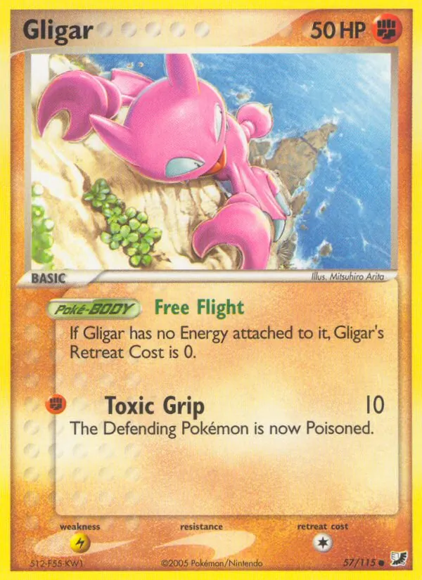 Gligar (EX Unseen Forces #57/115)