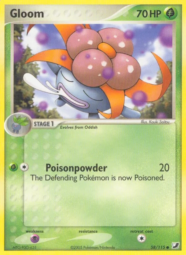 Gloom (EX Unseen Forces #58/115)