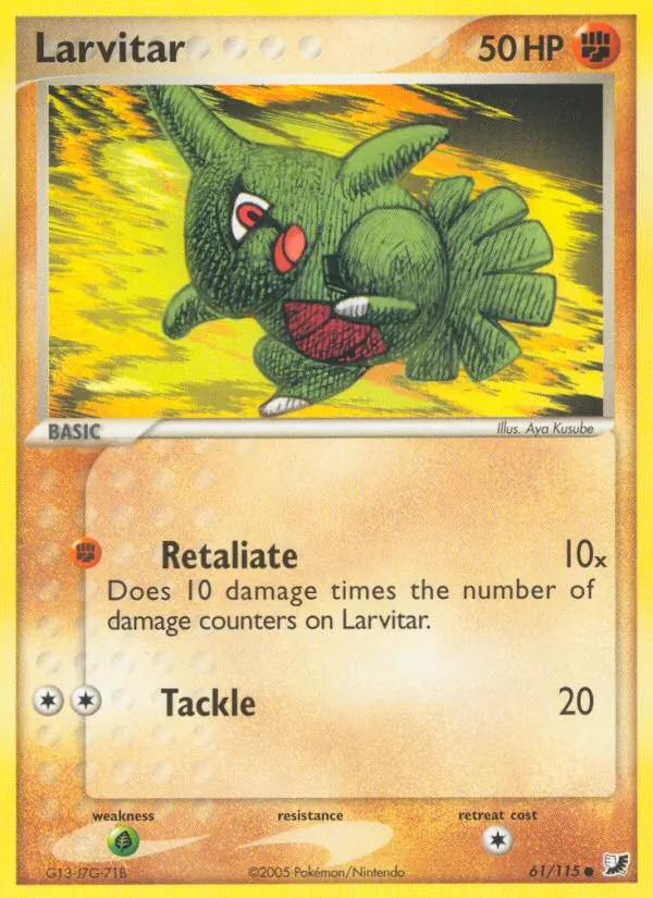 Larvitar (EX Unseen Forces #61/115)